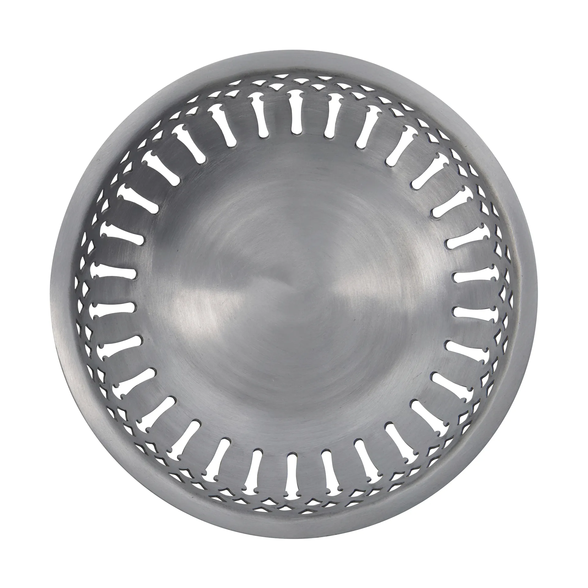 Nicolas Vahé cesta de pão 2 peças, Acabamento prateado antigo Nicolas Vahé