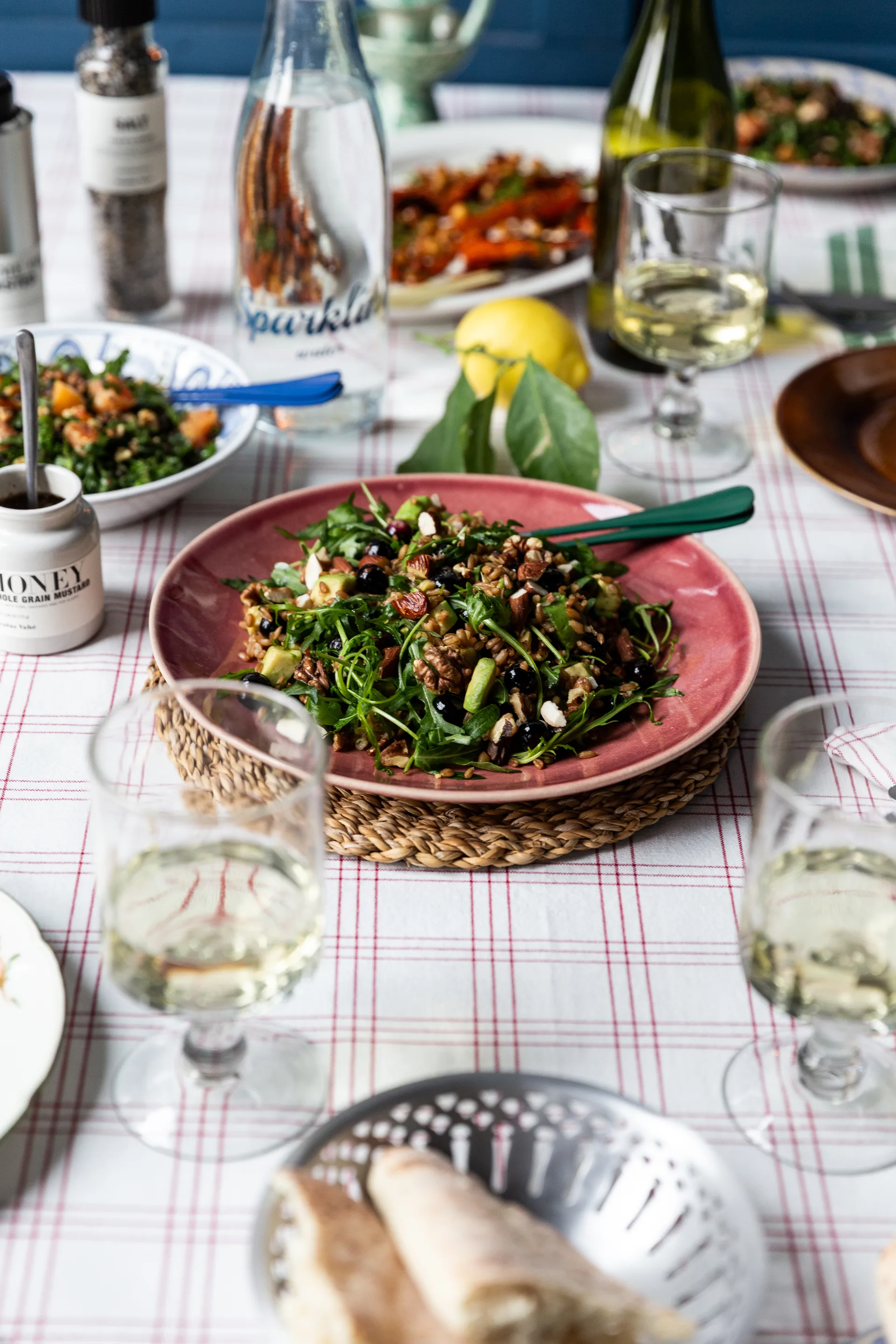 Nicolas Vahé cesta de pão 2 peças, Acabamento prateado antigo Nicolas Vahé