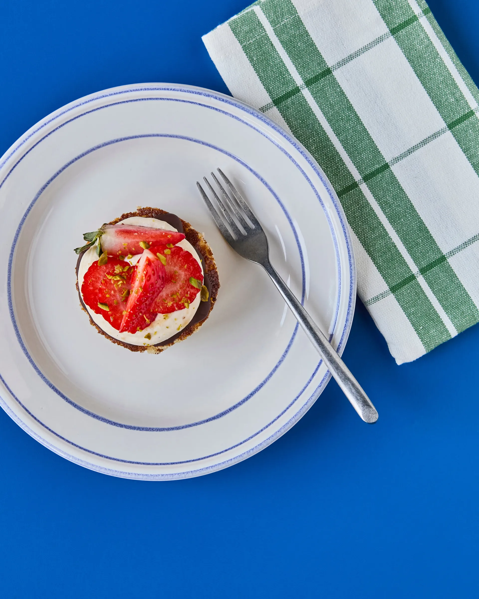 Nicolas Vahé garfo de sobremesa 4 unidades, Acabamento prateado antigo Nicolas Vahé