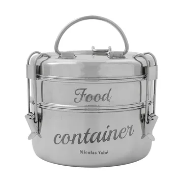 Nicolas Vahé marmita 2 peças - Acabamento prateado, Ø18 cm - Nicolas Vahé