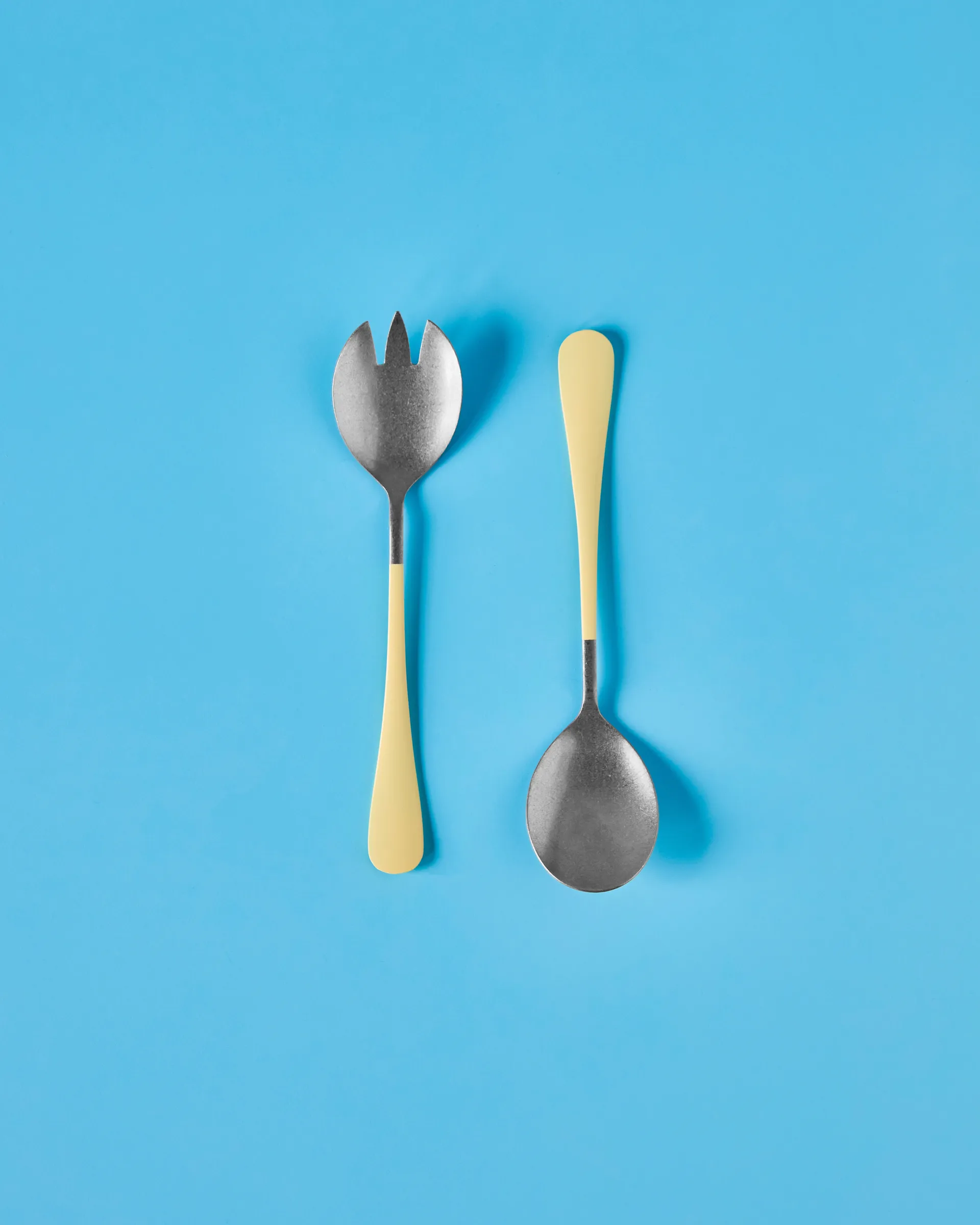 Nicolas Vahé talheres de salada 2 peças, Amarelo Nicolas Vahé