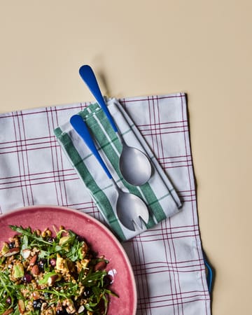 Nicolas Vahé talheres de salada 2 peças - Azul - Nicolas Vahé