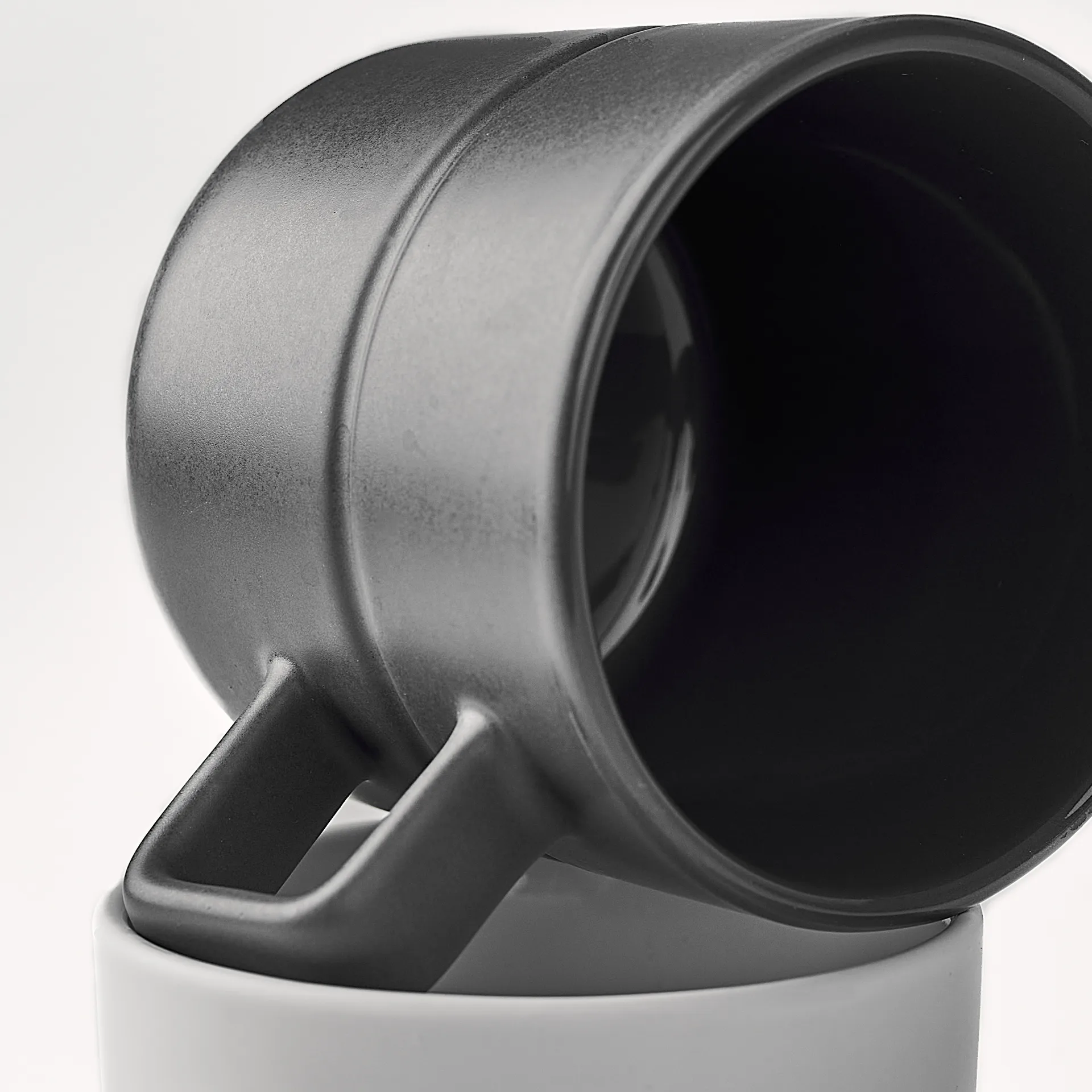 Caneca Lines 30 cl 2 un., dark grey NJRD