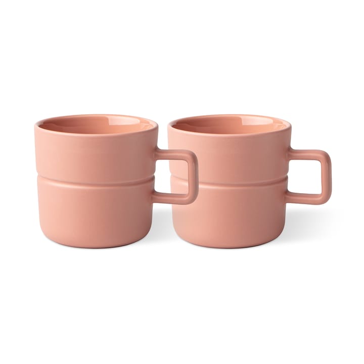 Caneca Lines 30 cl 2 un. - rosa - NJRD