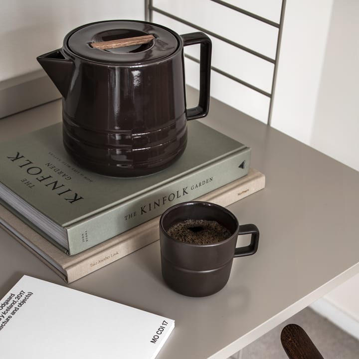 Caneca Lines 30 cl, brown NJRD