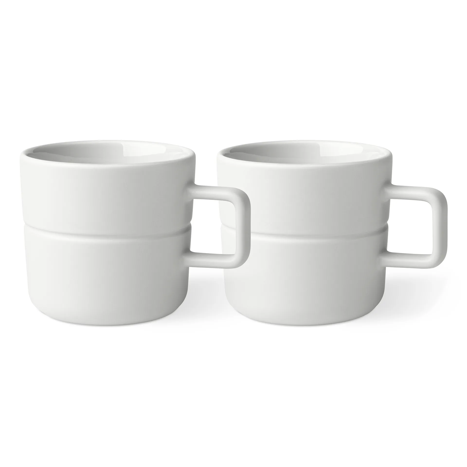 Caneca Lines 50 cl 2 un., branco NJRD