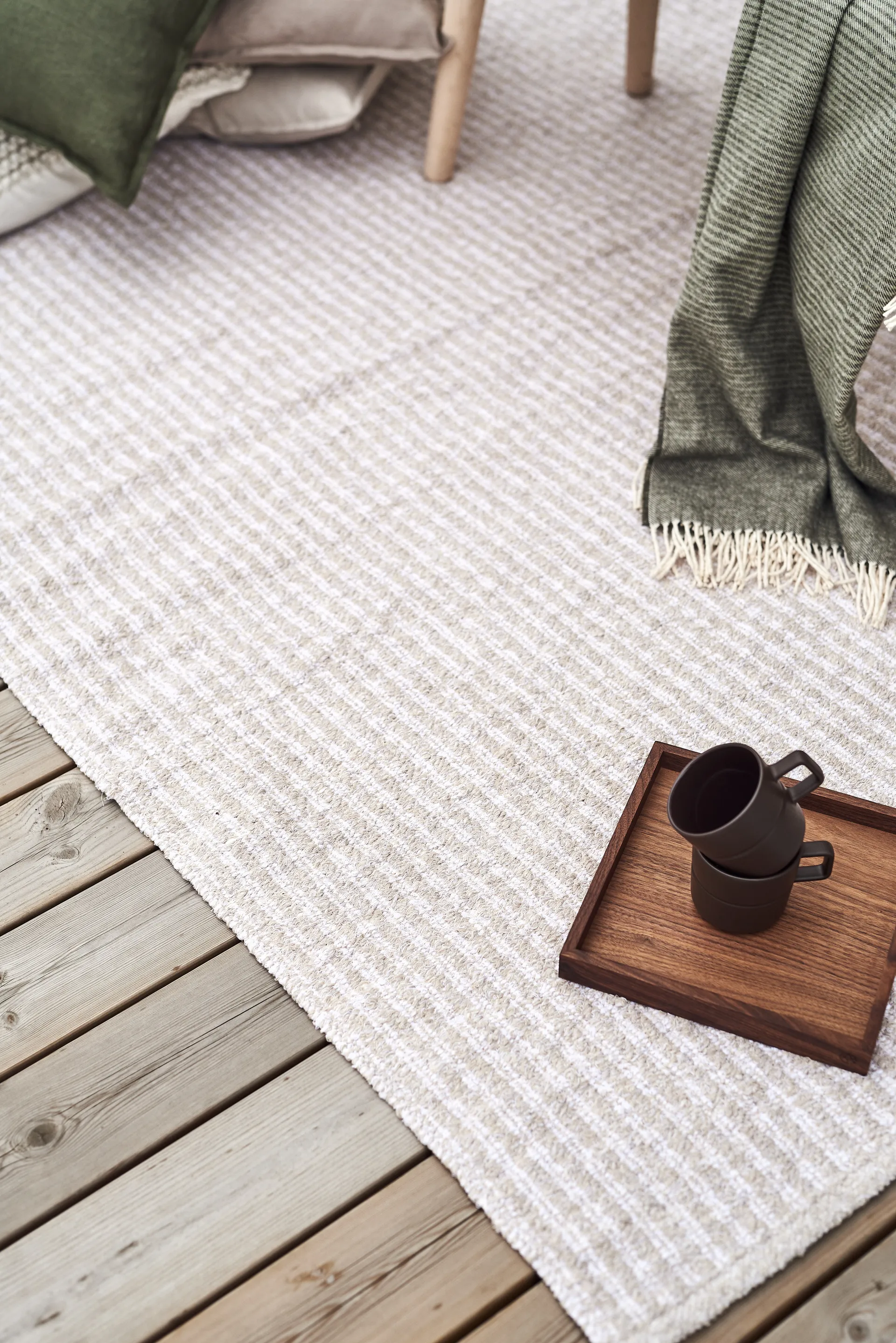 Caneca Lines 50 cl 2 un., brown NJRD