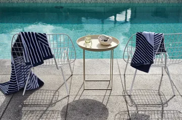 Conjunto de toalhas Stripes 4 peças - Azul - NJRD