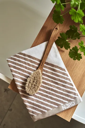Conjunto de toalhas Stripes 4 peças - Beige - NJRD