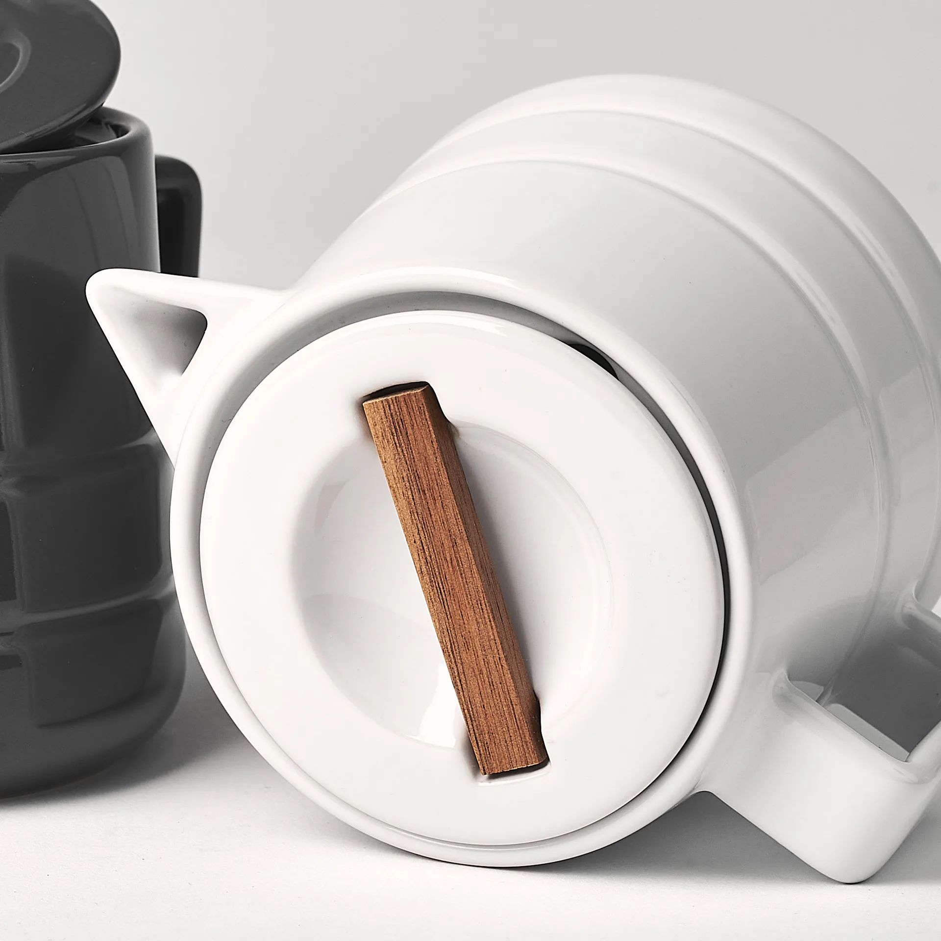 Jarro de leite Lines 50 cl, branco NJRD