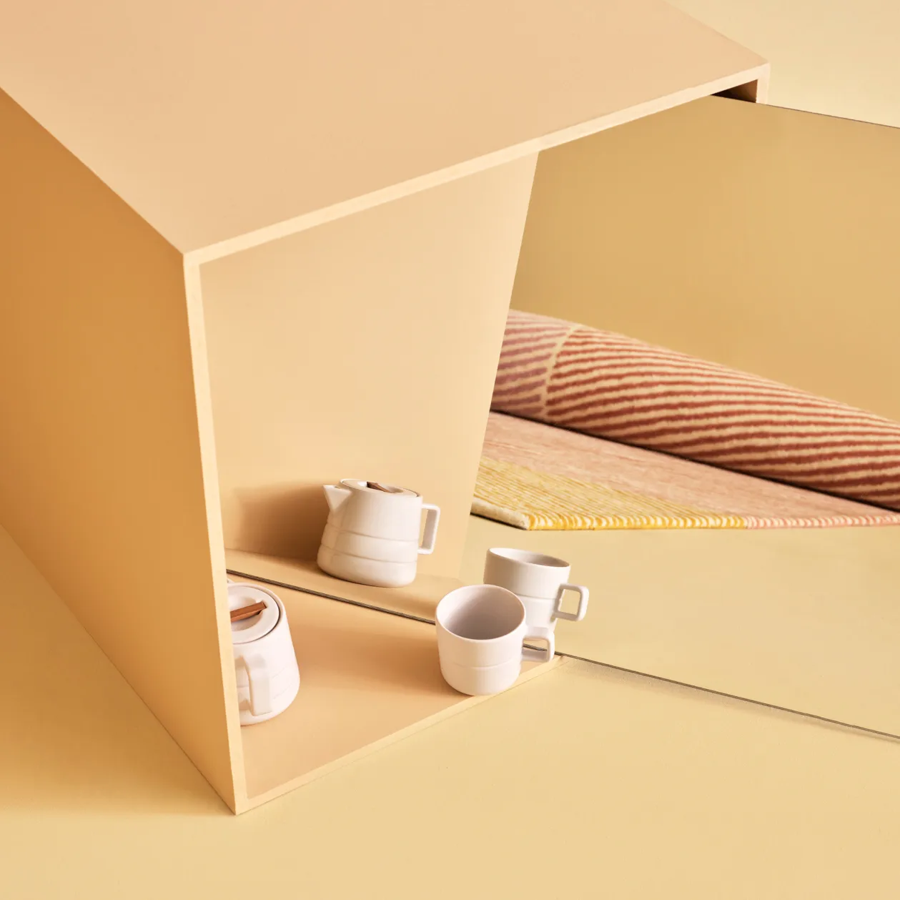 Jarro de leite Lines 50 cl, branco NJRD