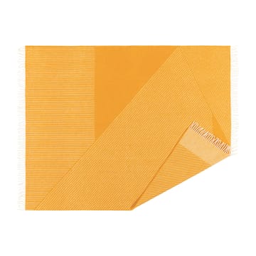 Manta de lã Stripes 130x185 cm - Amarelo - NJRD