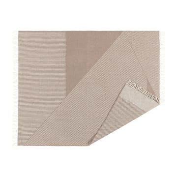 Manta de lã Stripes 130x185 cm - Bege - NJRD