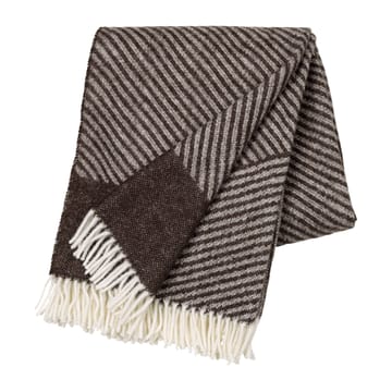 Manta de lã Stripes 130x185 cm - Brown - NJRD
