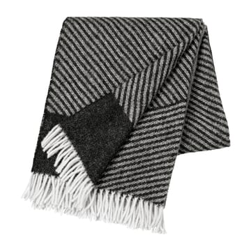 Manta de lã Stripes 130x185 cm - Preto - NJRD