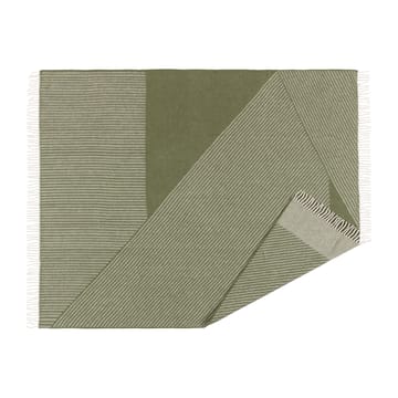 Manta de lã Stripes 130x185 cm - Verde - NJRD