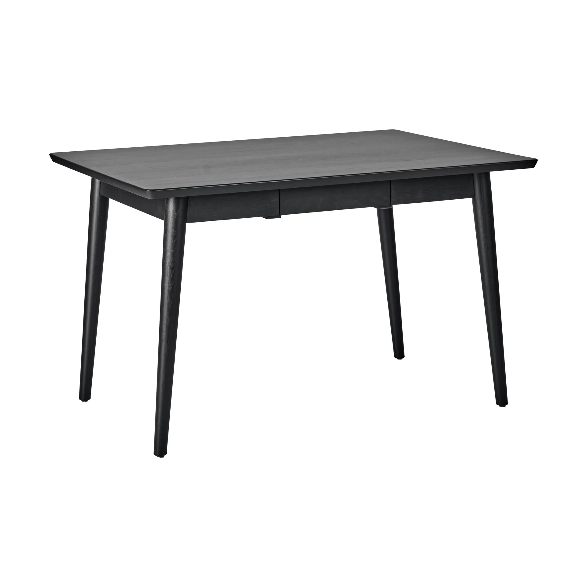 Mesa de jantar VIOR 90x120 cm, Carvalho lacado a preto NJRD