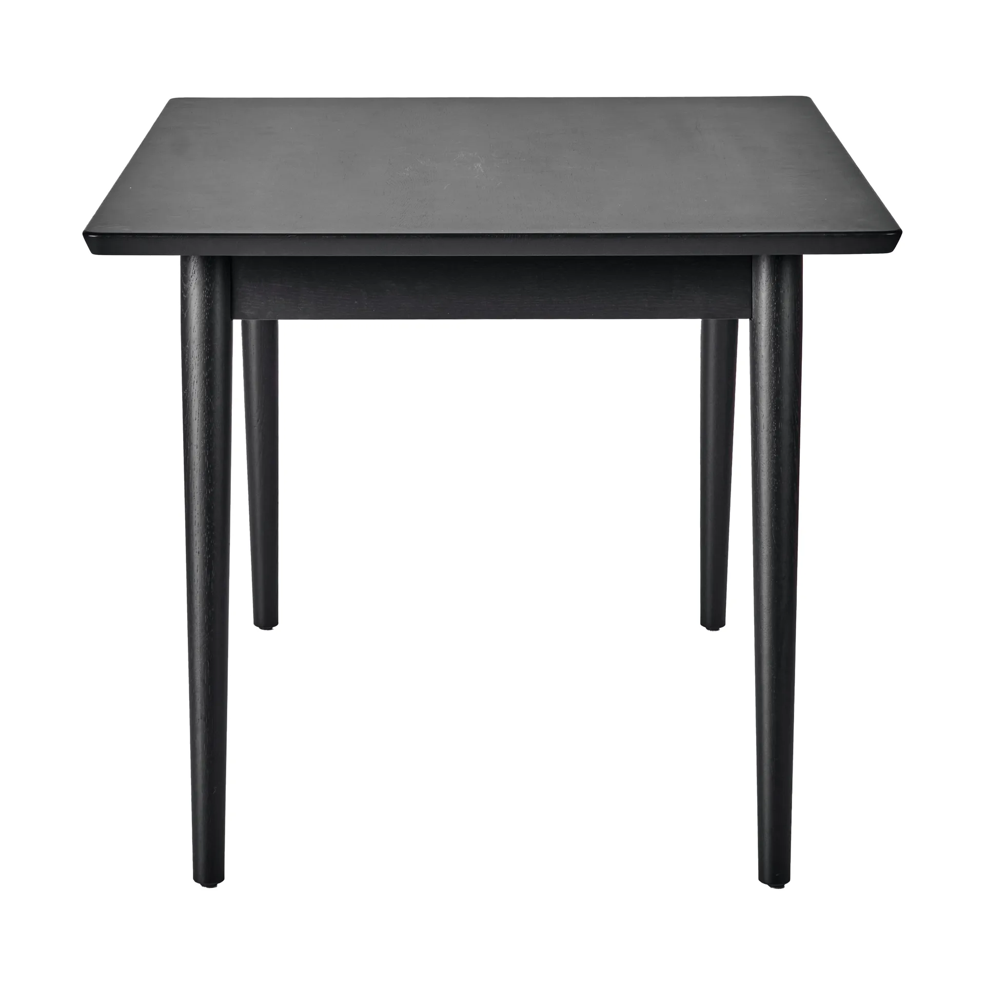Mesa de jantar VIOR 90x120 cm, Carvalho lacado a preto NJRD