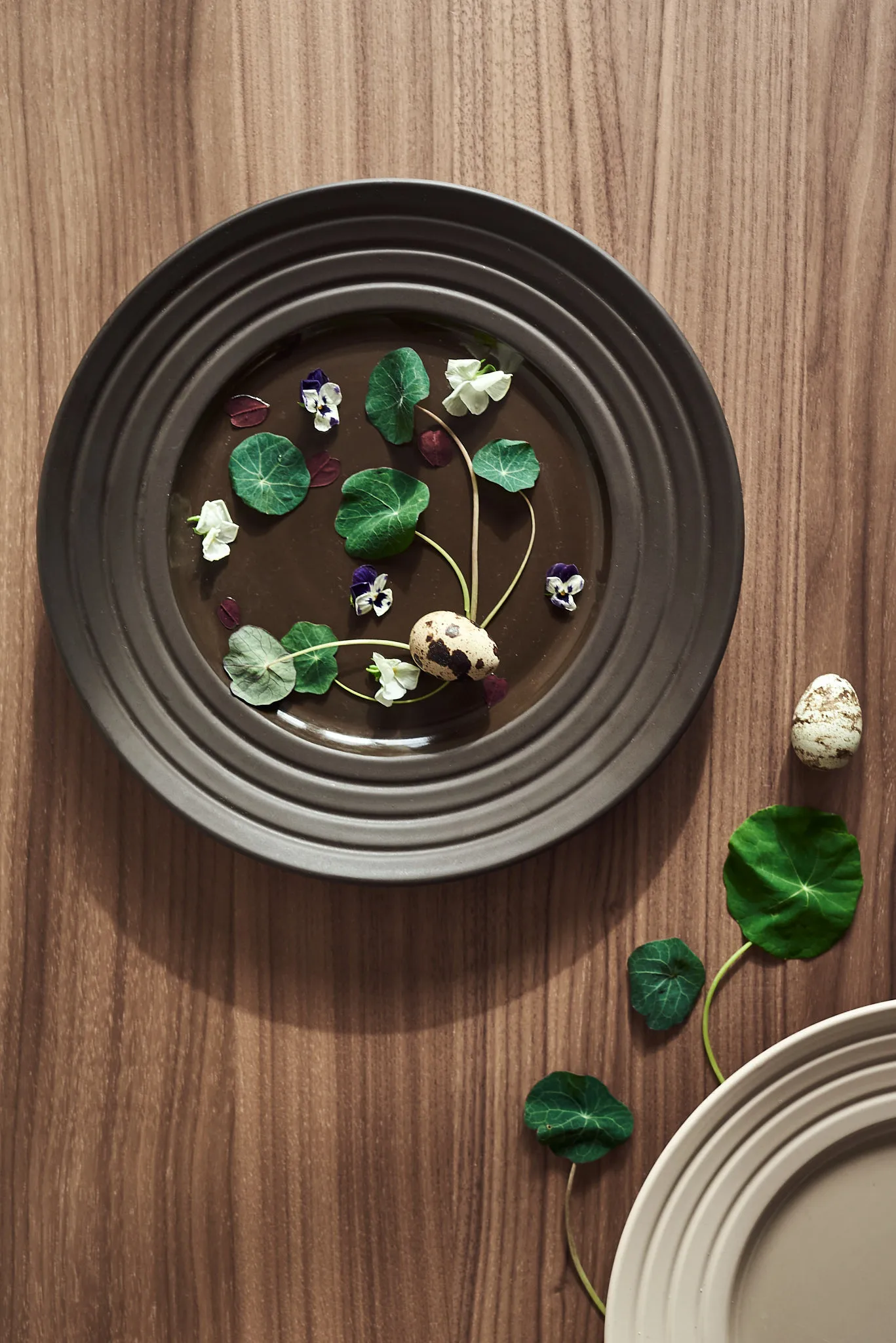 Prato Lines Ø27 cm, 6 un., brown NJRD