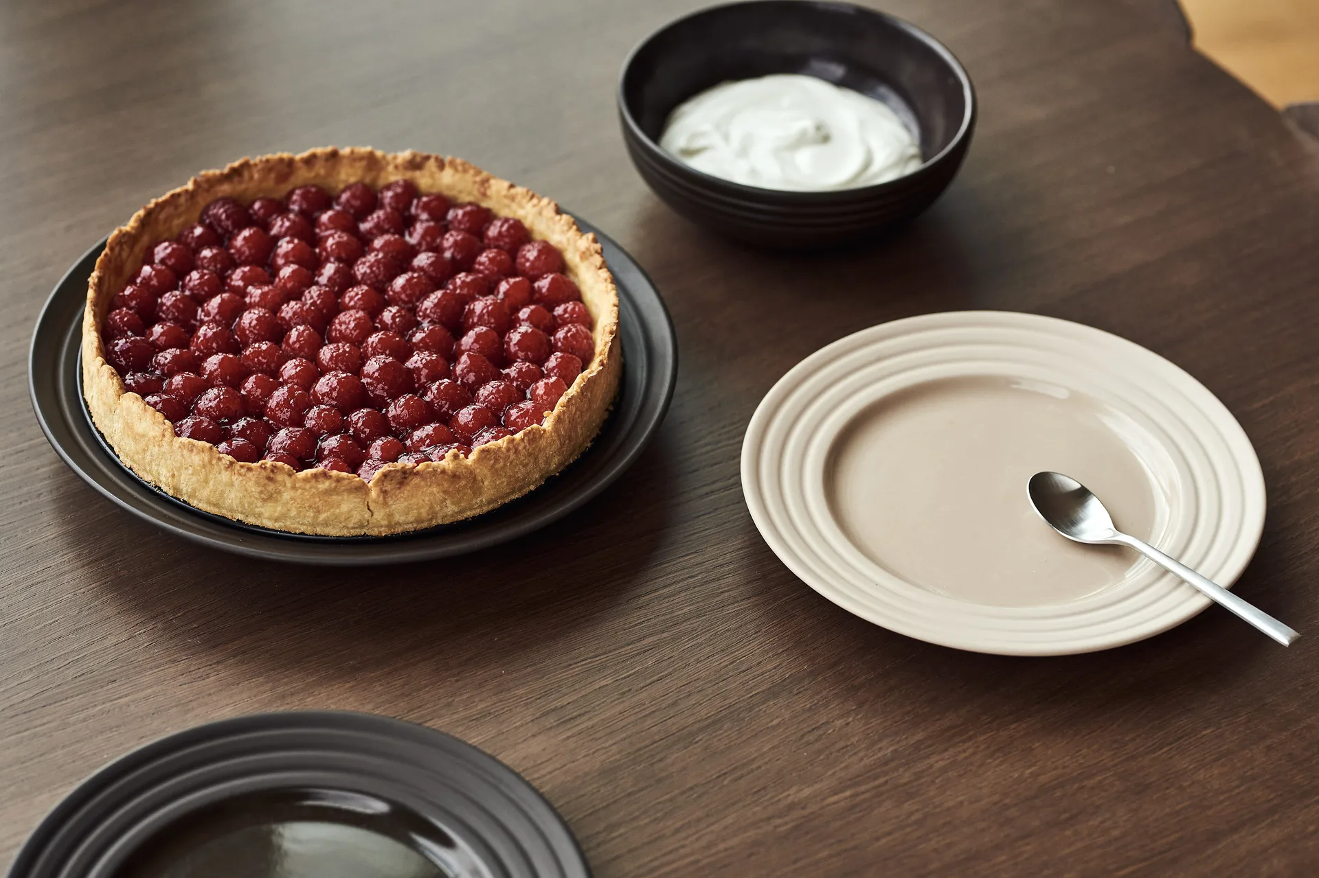 Prato Lines Ø27 cm, 6 un., brown NJRD