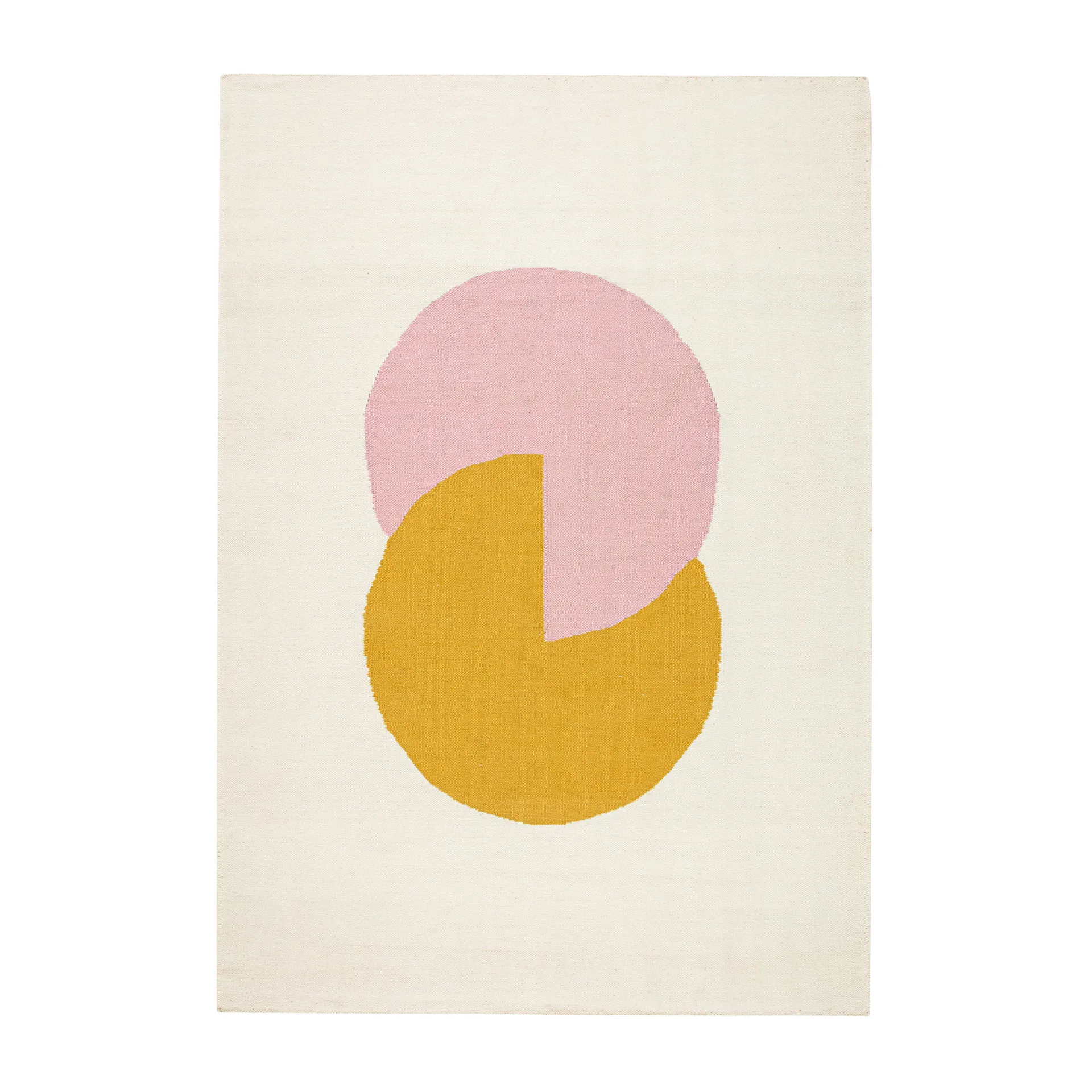 Tapete Circles blocks kelim rosa, 170x240 cm NJRD