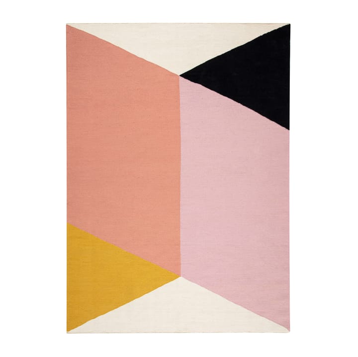 Tapete com padrão, rosa Rectangles - 170x240 cm - NJRD
