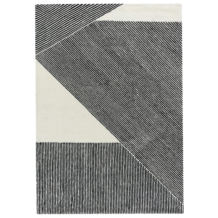 Tapete de lã branco Stripes - 200x300 cm - NJRD
