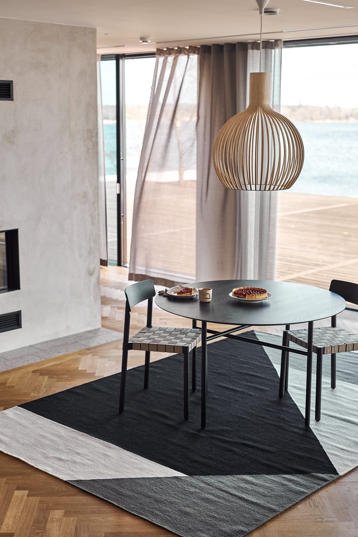 Tapete preto Stripes blocks kelim, 170x240 cm NJRD