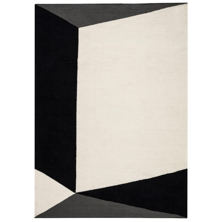 Tapete Triangles blocks kelim natural white - 200x300 cm - NJRD