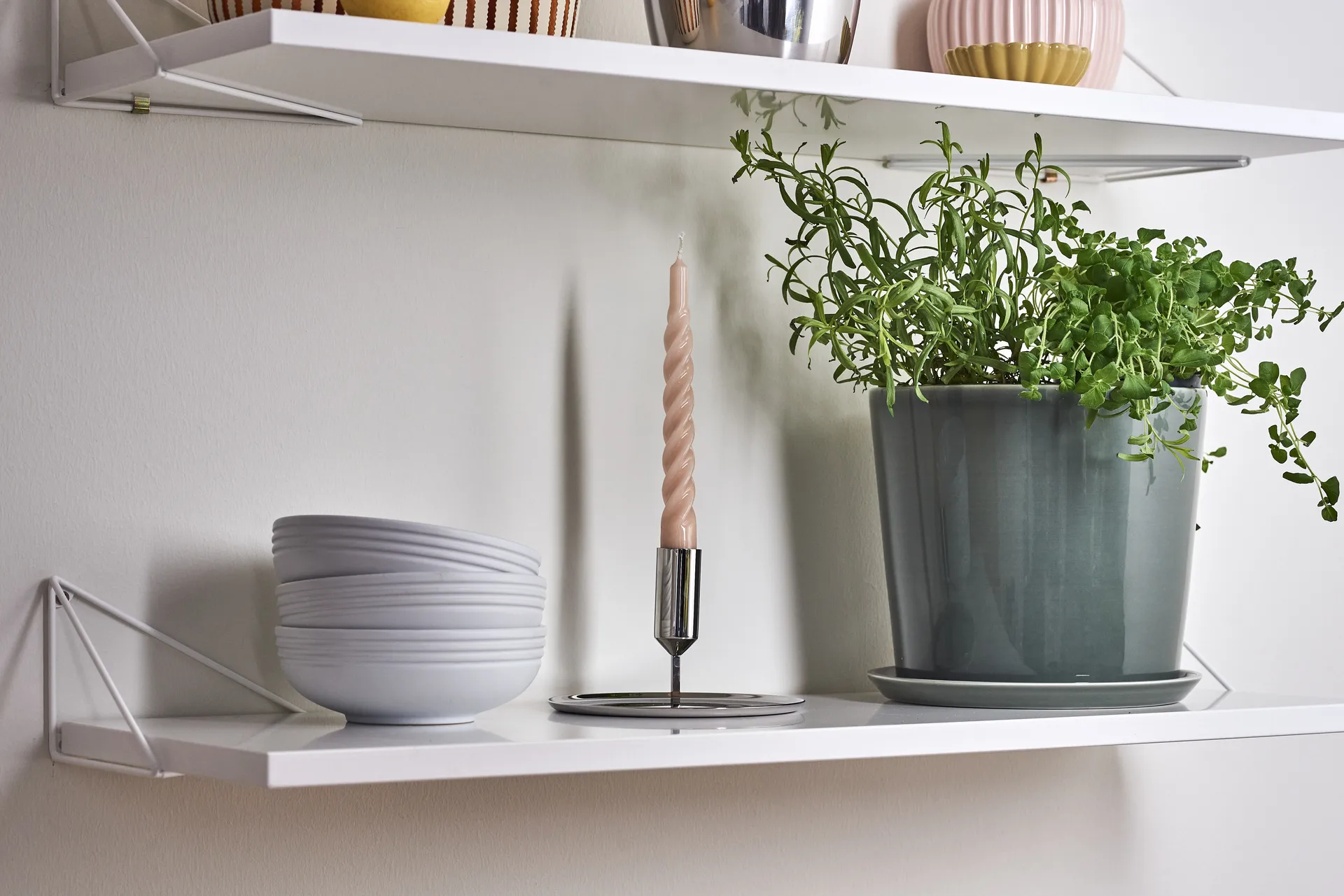 Tigela Lines Ø16 cm, branco NJRD