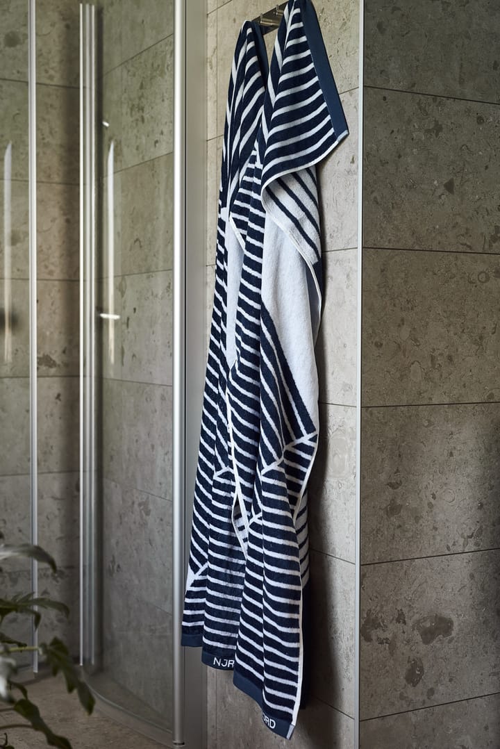 Toalha de banho Stripes 70x140 cm - Azul - NJRD