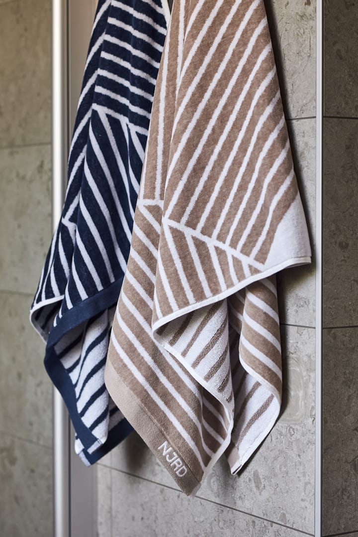 Toalha de banho Stripes 70x140 cm - Azul - NJRD