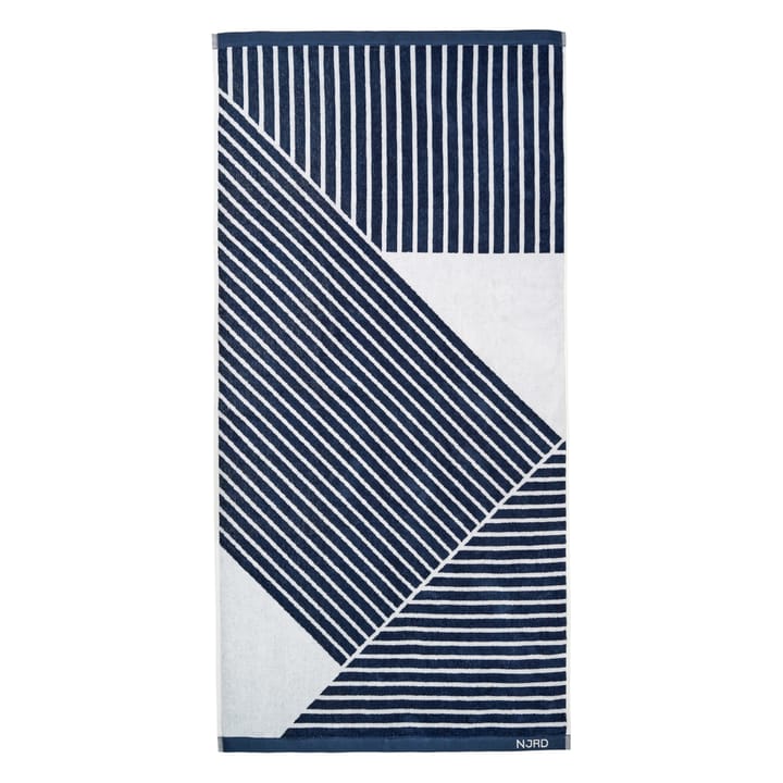 Toalha de banho Stripes 70x140 cm - Azul - NJRD