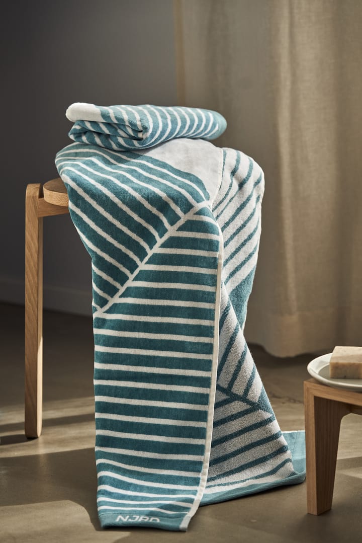 Toalha de banho Stripes 70x140 cm Special Edition 2022, Turquesa NJRD