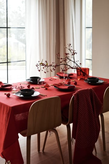 Toalha de mesa Geometric 147x250 cm - Vermelho - NJRD