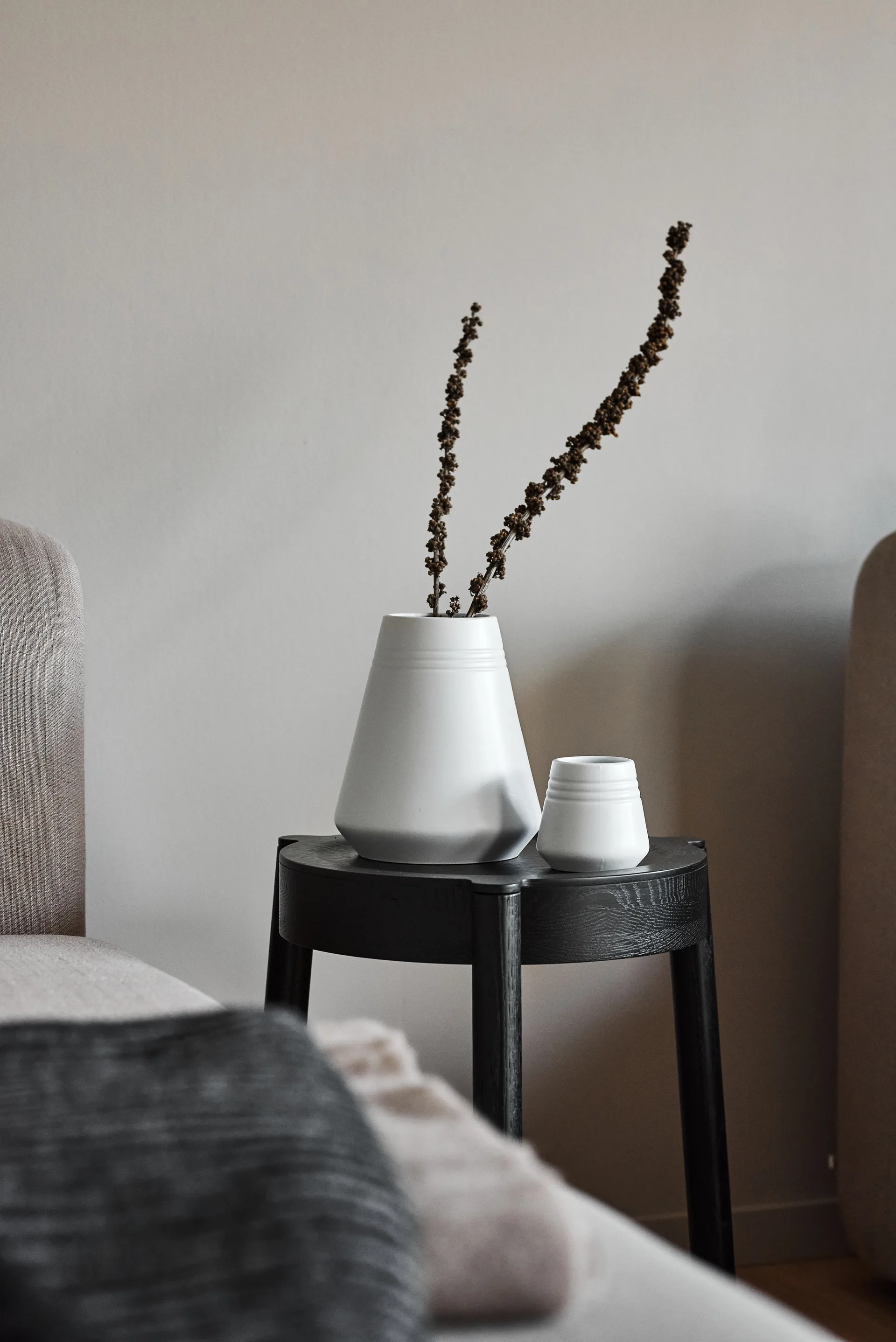 Vaso Lines 18 cm, Branco NJRD