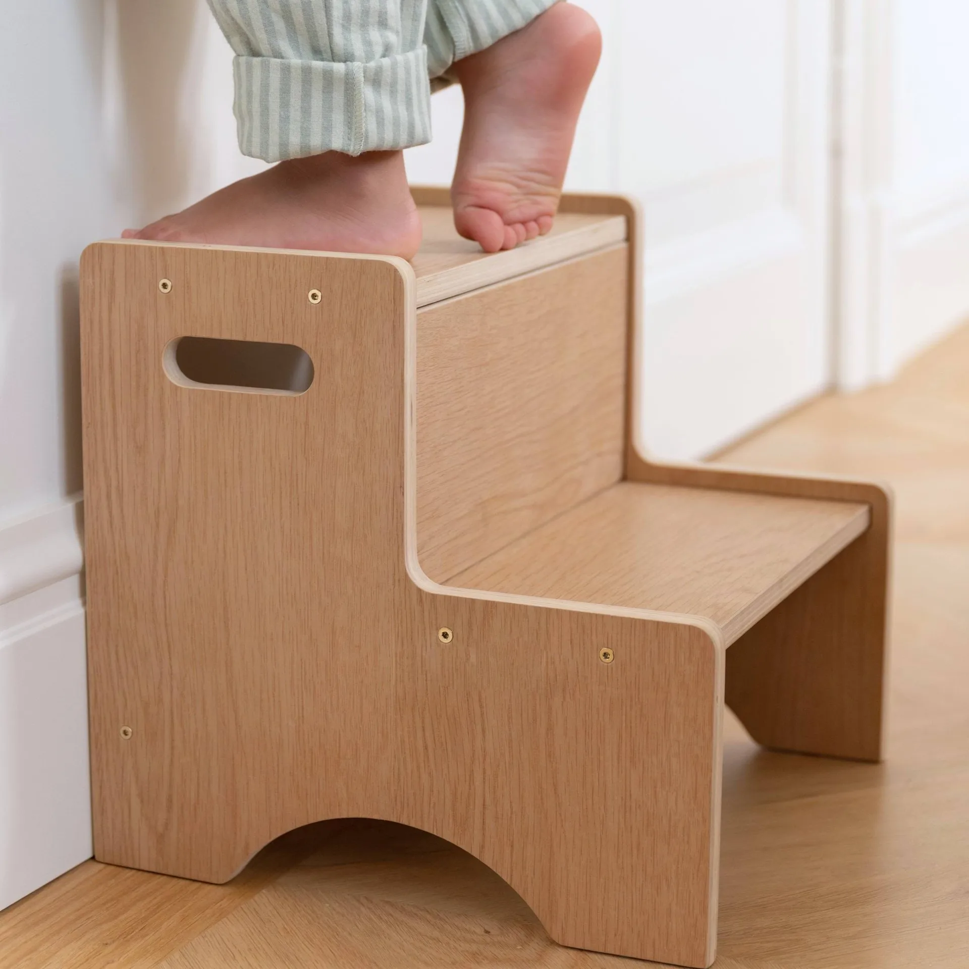Banquinho infantil Step Up, Carvalho Nofred