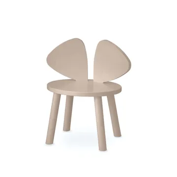 Cadeira infantil Mouse Chair - Beige - Nofred