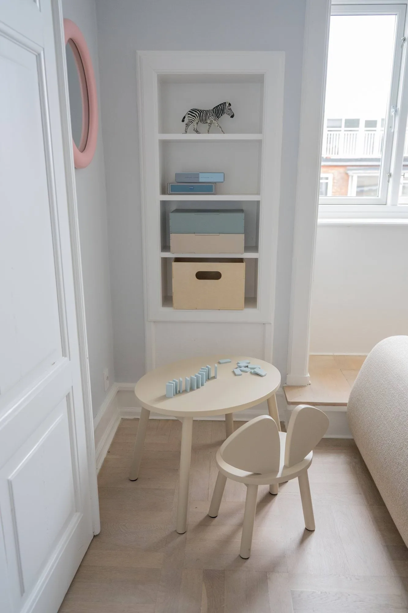 Cadeira infantil Mouse Chair, Beige Nofred