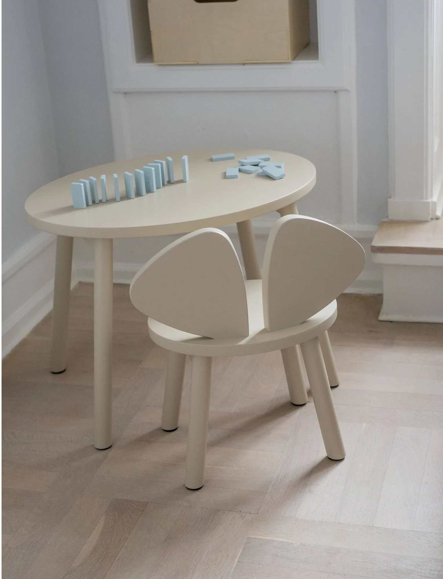 Cadeira infantil Mouse Chair, Beige Nofred
