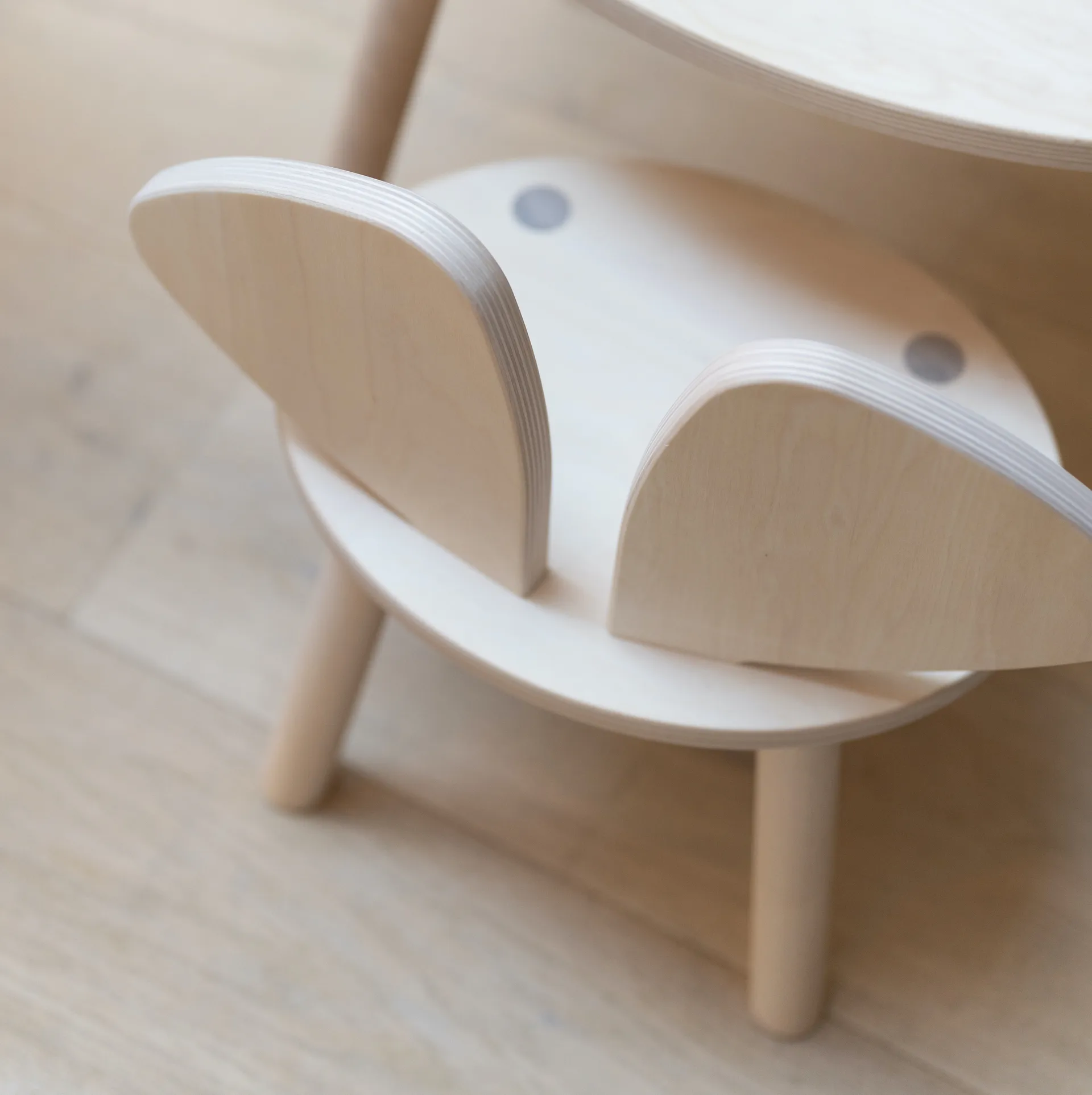 Cadeira infantil Mouse Chair, Faia Nofred
