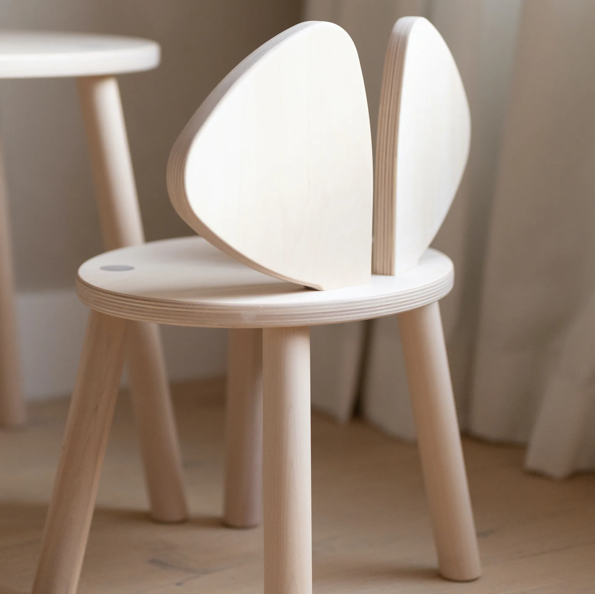 Cadeira infantil Mouse Chair, Faia Nofred