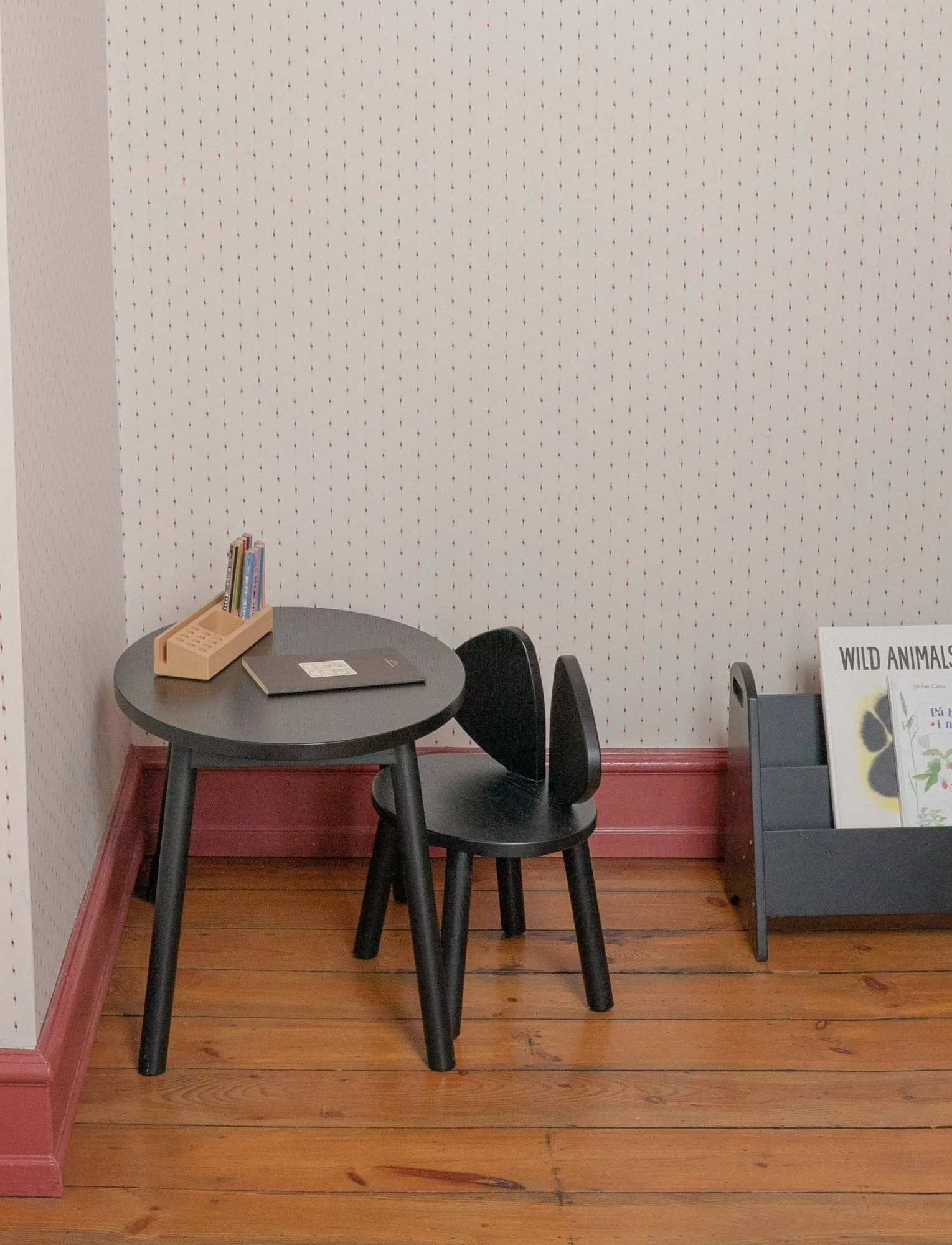 Cadeira infantil Mouse Chair, Preto Nofred
