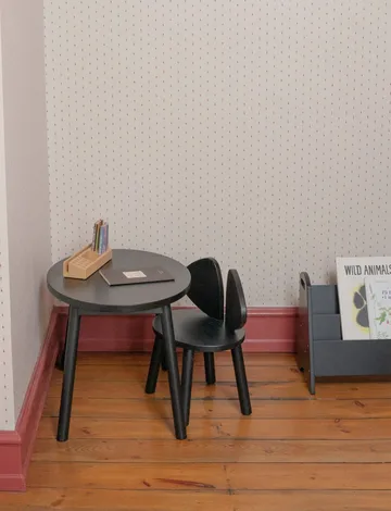 Cadeira infantil Mouse Chair - Preto - Nofred