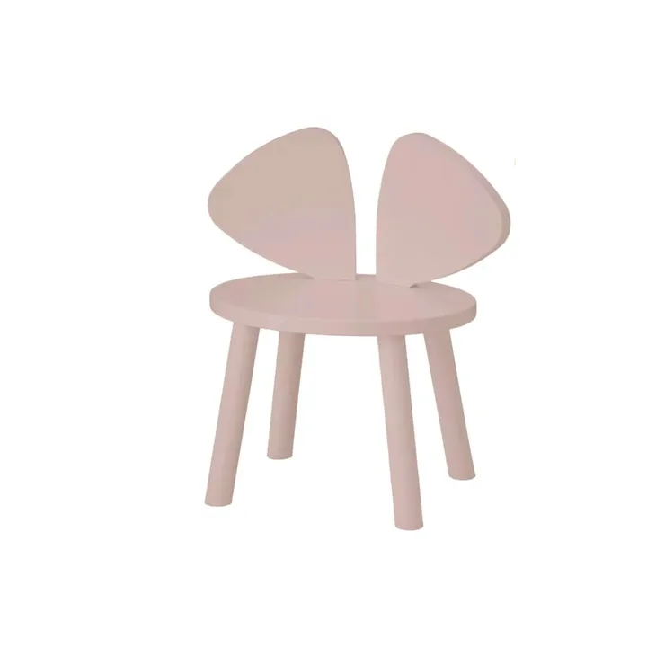 Cadeira infantil Mouse Chair - Rosa - Nofred
