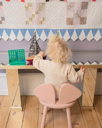 Cadeira infantil Mouse Chair - Rosa - Nofred