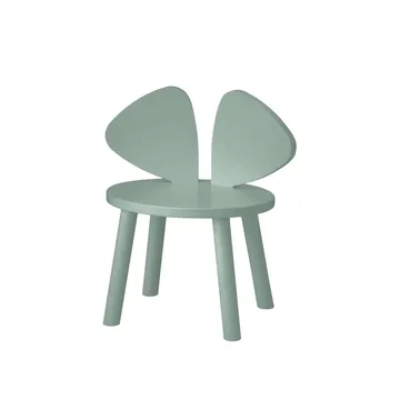 Cadeira infantil Mouse Chair - verde-azeitona - Nofred