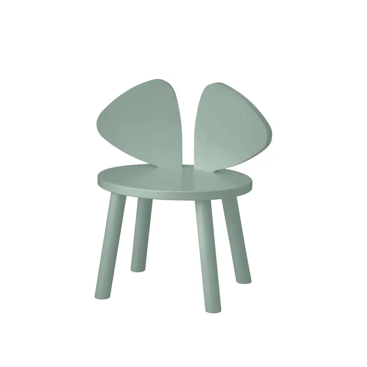 Cadeira infantil Mouse Chair - verde-azeitona - Nofred
