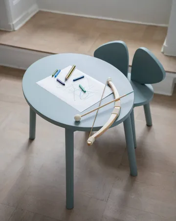 Cadeira infantil Mouse Chair - verde-azeitona - Nofred