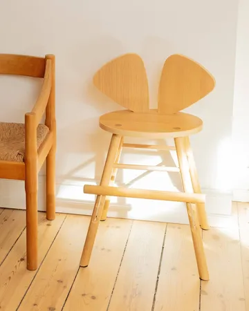 Cadeira Mouse Chair Junior - Carvalho - Nofred